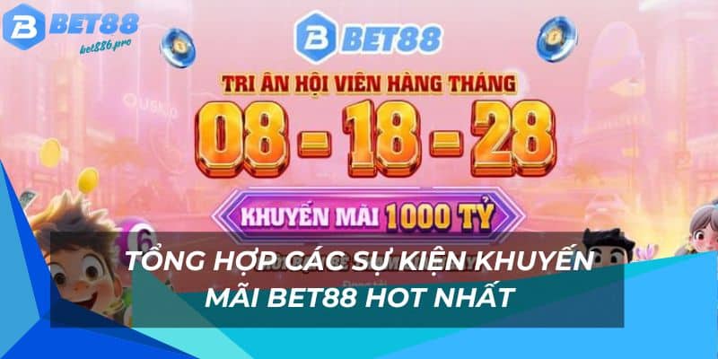 Các sự kiện khuyến mãi hot tại nhà cái
