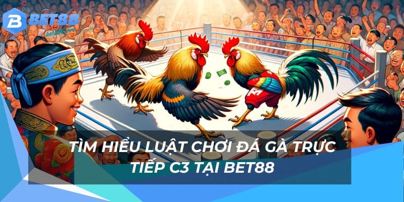 Đá Gà Trực Tiếp C3 - Thế Giới Đá Gà Trực Tuyến Hot Bet88 2 Luật chơi trong đá gà c3 trực tiếp